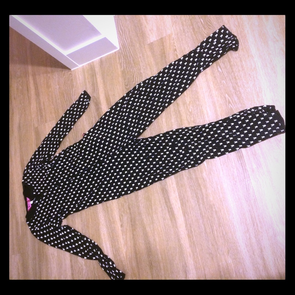 Black playboy onesie in great condition!!