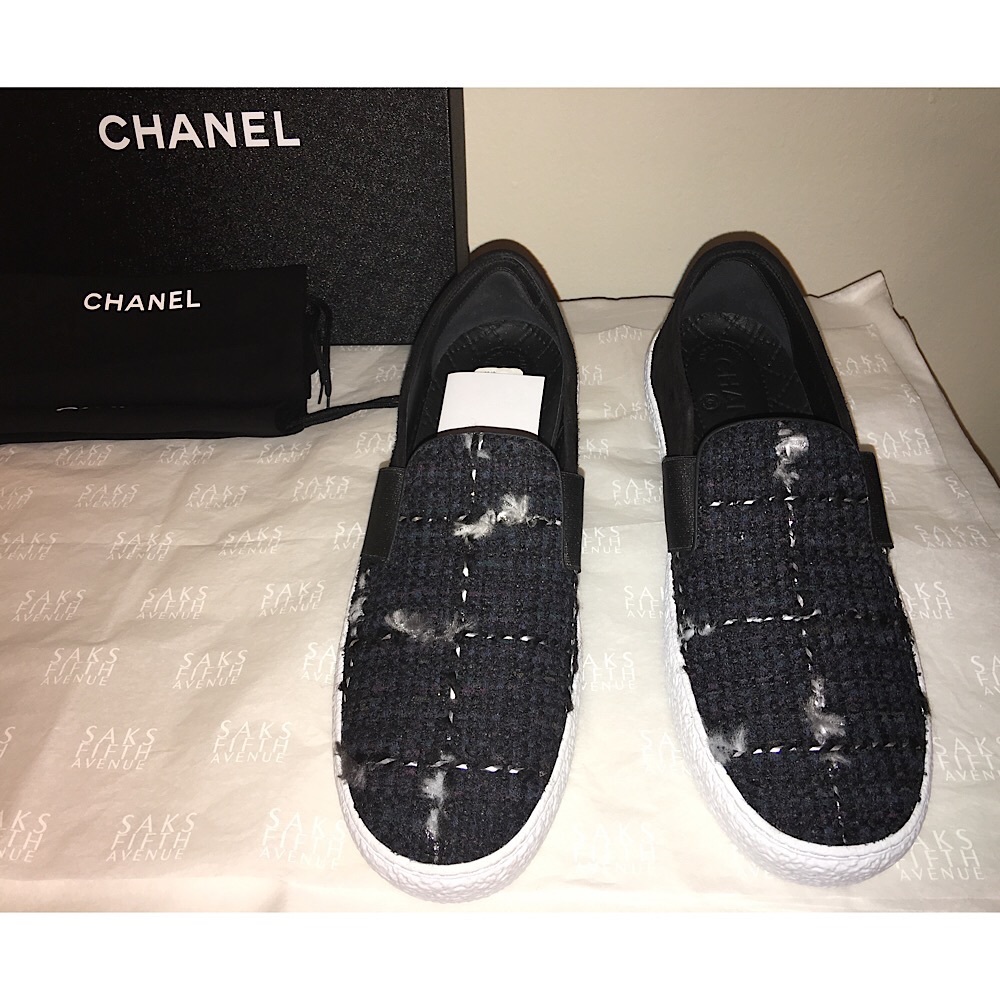 Chanel 16B Skater Sneakers, US Size 10.5