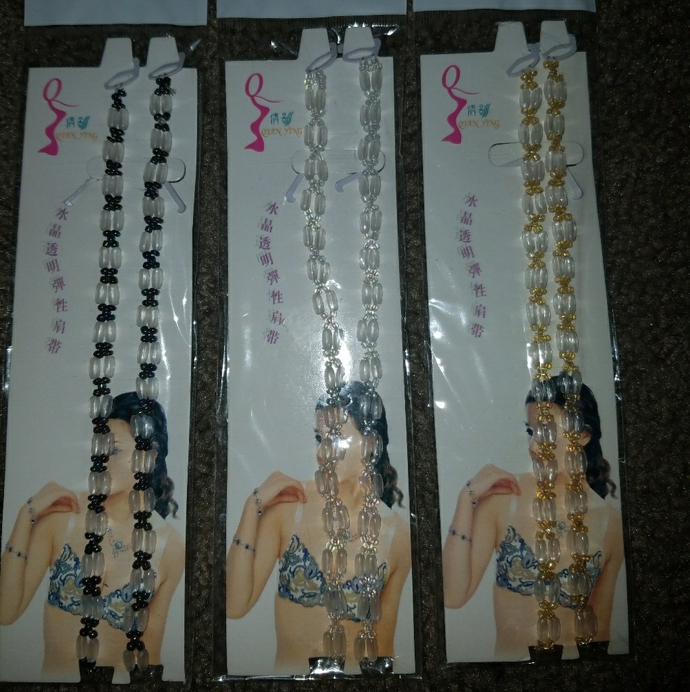 Beaded Bra Straps
