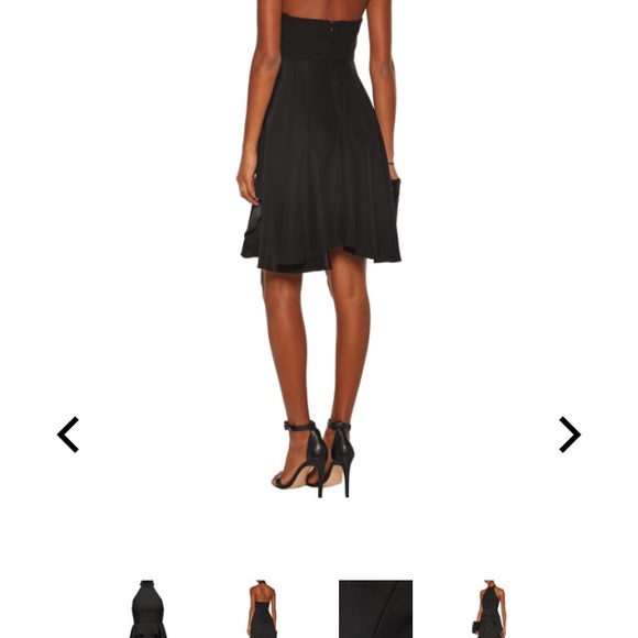 ISO Elizabeth & James black Jenner halter dress - Picture 2 of 2