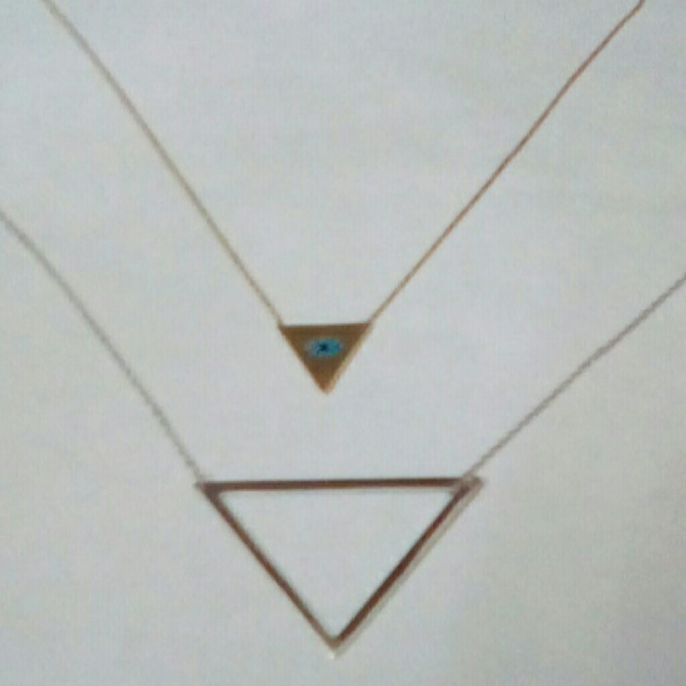 PK Jewelry lg Sterling triangle