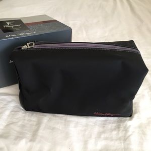 Salvatore Ferragamo dip kit/travel toiletry bag