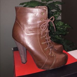 Brown G by Guess Booties