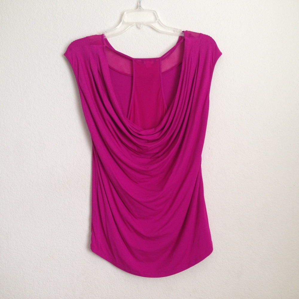 Vince Camuto hot pink top  NWOT