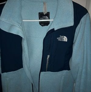 Light Blue North Face Jacket