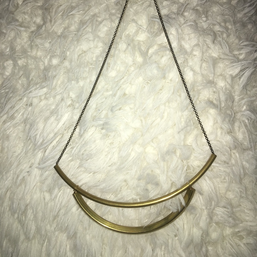 Gold signature necklace (handmade)