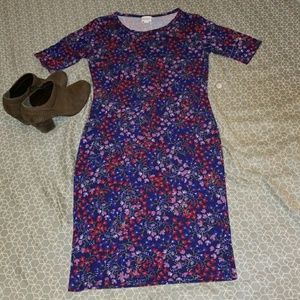 LulaRoe floral Julia dress