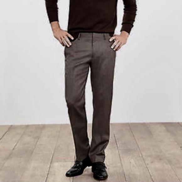 Banana Republic Slim Wool Blend Slacks - Picture 1 of 8