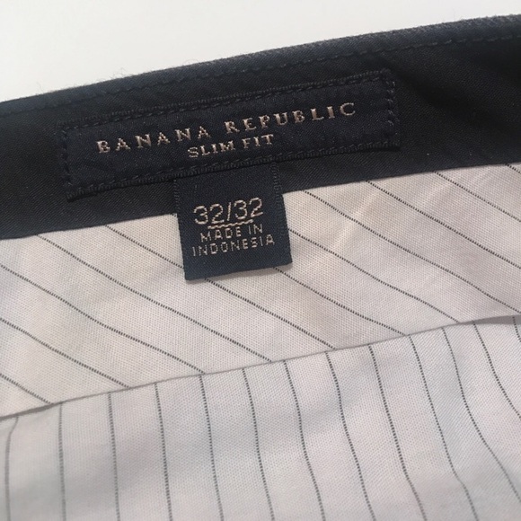 Banana Republic Slim Wool Blend Slacks - Picture 7 of 8