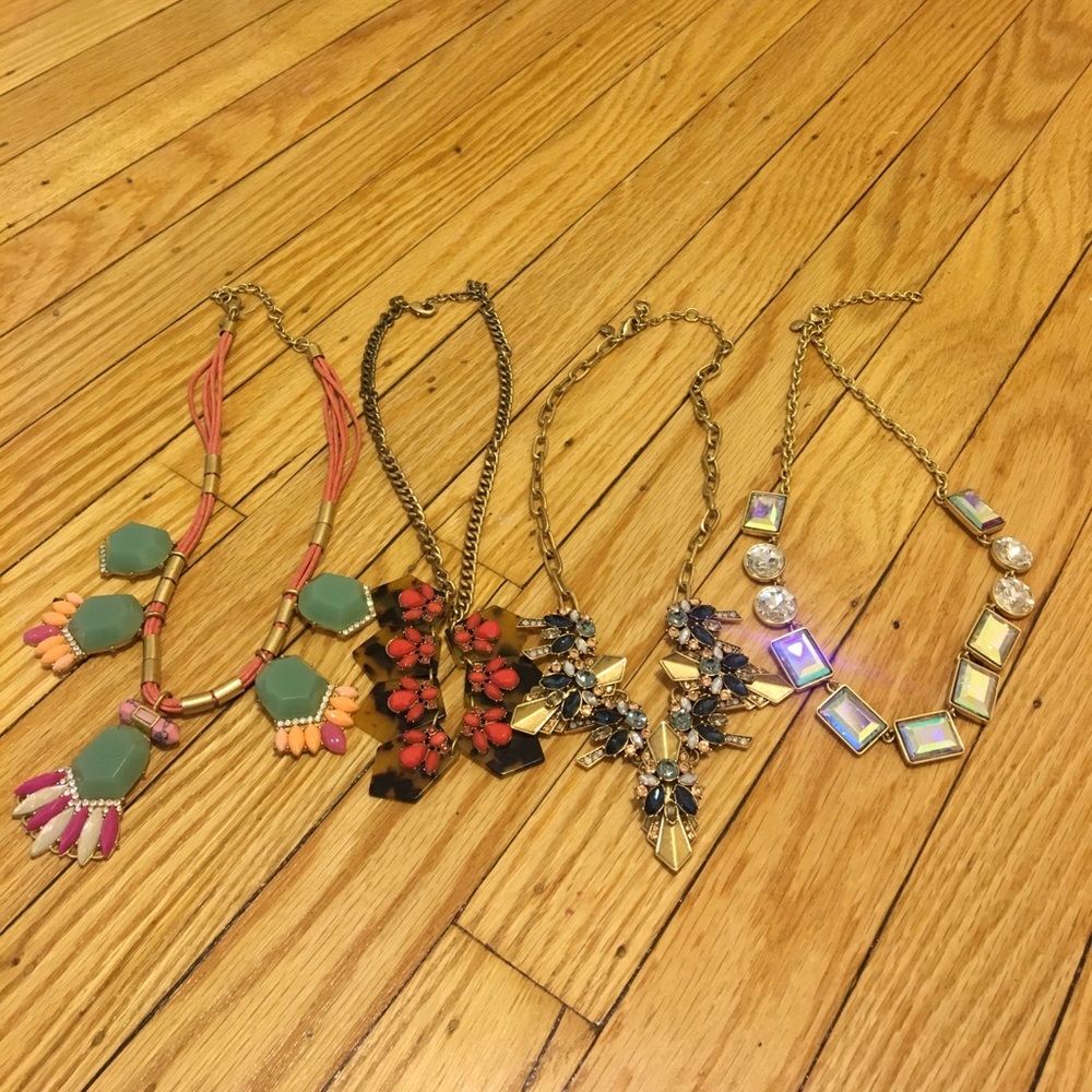 Lot of J. Crew necklaces