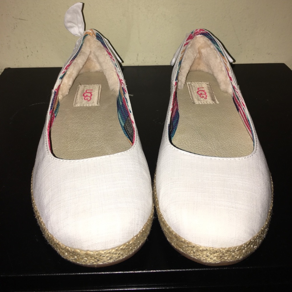 UGG W PERRIE WHITE BRAND NEW IN BOX MULTIPLE SIZES