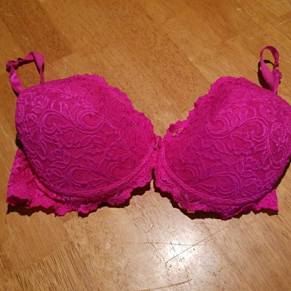 Hot pink Smart & Sexy bra 38D