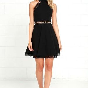 Lulu's formal black dress