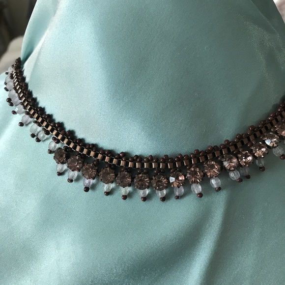 Rhinestone necklace - Picture 1 of 2