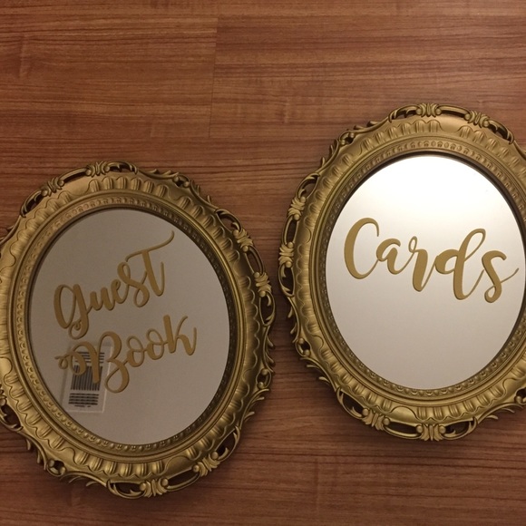 Wedding Mirror Signs - Picture 2 of 8