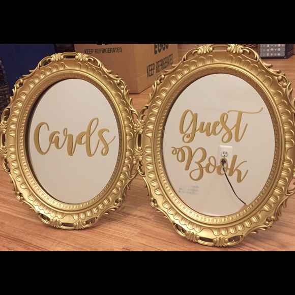 Wedding Mirror Signs - Picture 3 of 8