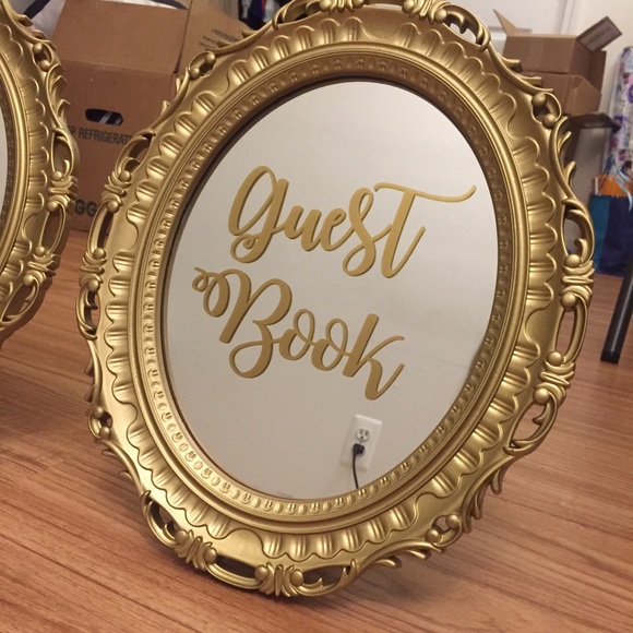 Wedding Mirror Signs - Picture 5 of 8