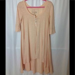 Free People long high low top