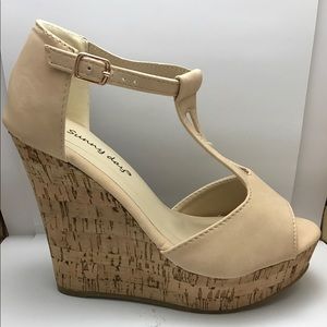 Marcia Beige Wedge