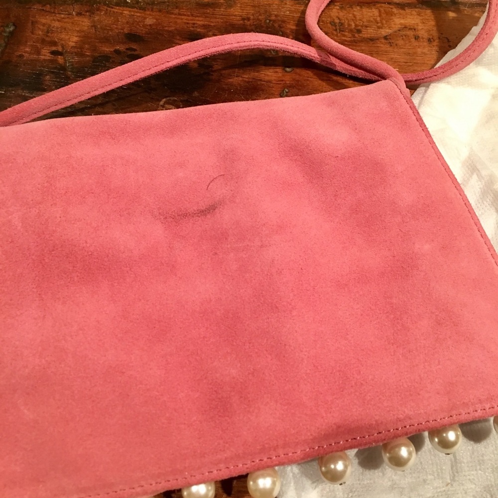 Hype Excellent condition Pink Suede Purse - Picture 2 of 3