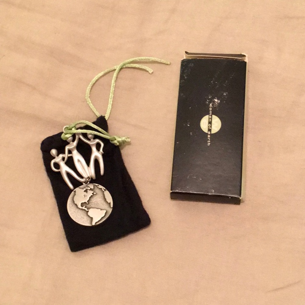 AVON Vintage Women of Earth Pewter Ornament