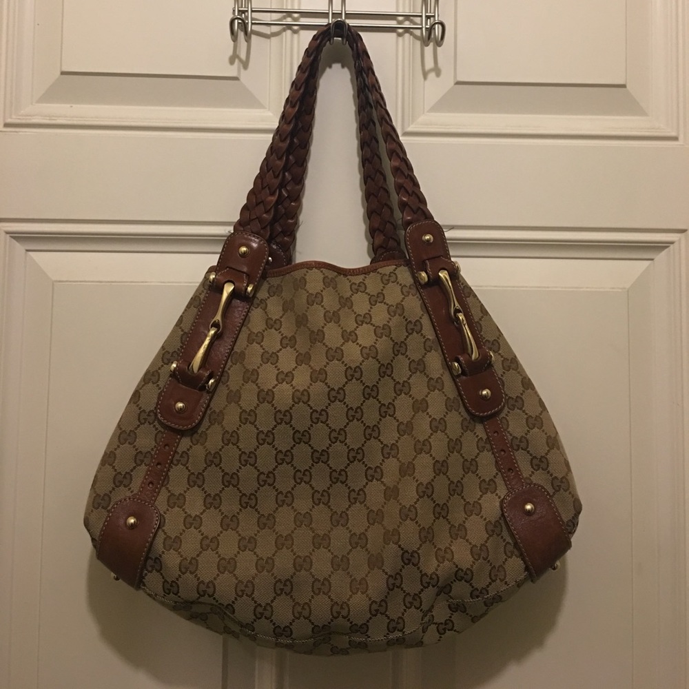 Gucci Pelham Medium Bag/Purse - Cognac