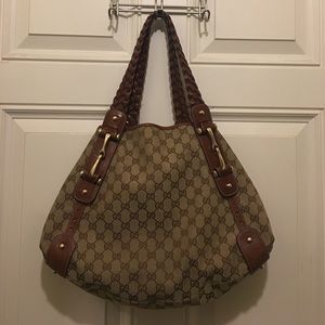 Gucci Pelham Medium Bag/Purse - Cognac