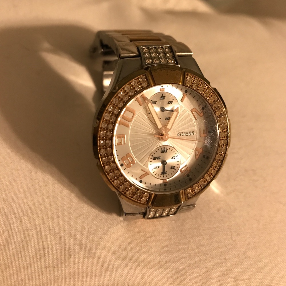 Rose gold Guess Watch