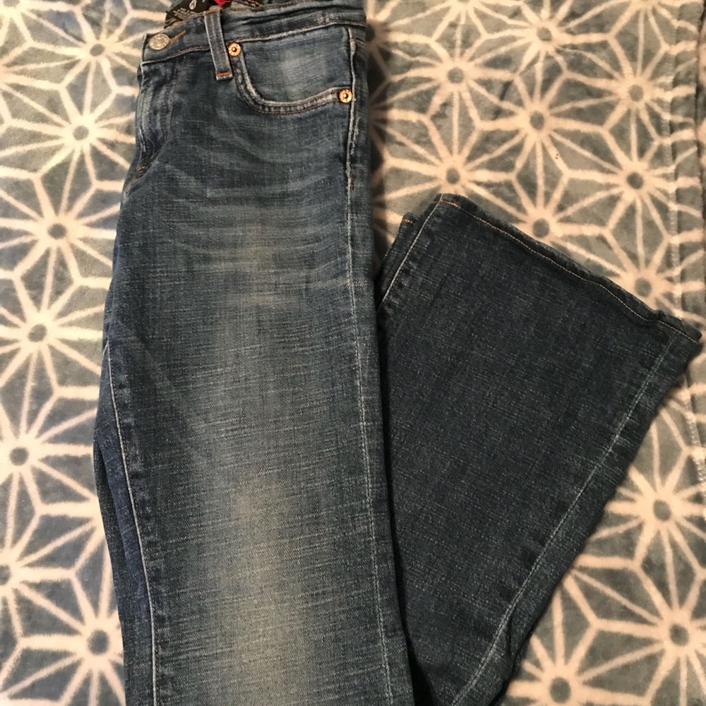 Red Engine Bootcut Jeans