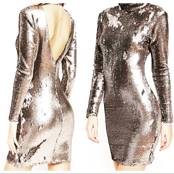 ASOS Sequin Party Dress. Beautiful! - Picture 1 of 7