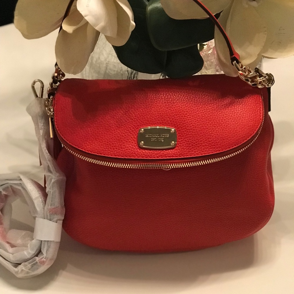 Michael Kors Bedford MD Leather Bag