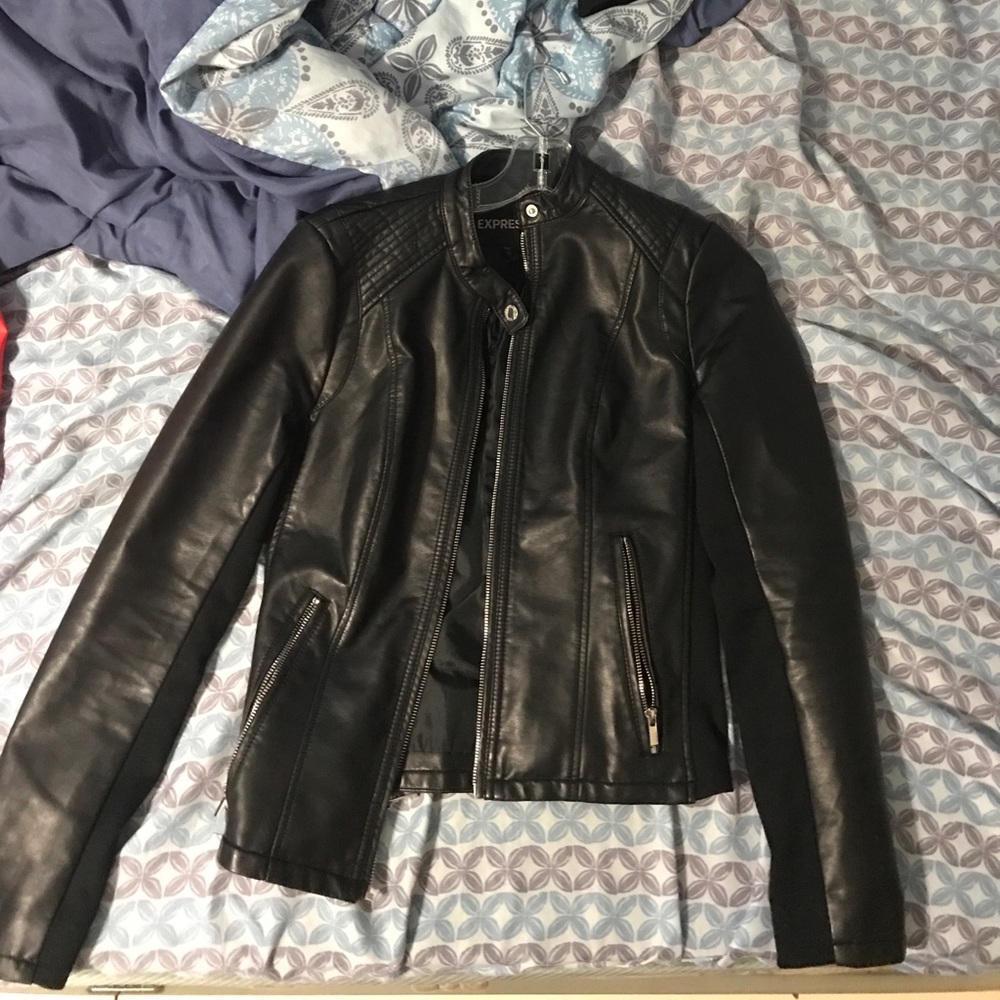 Leather jacket
