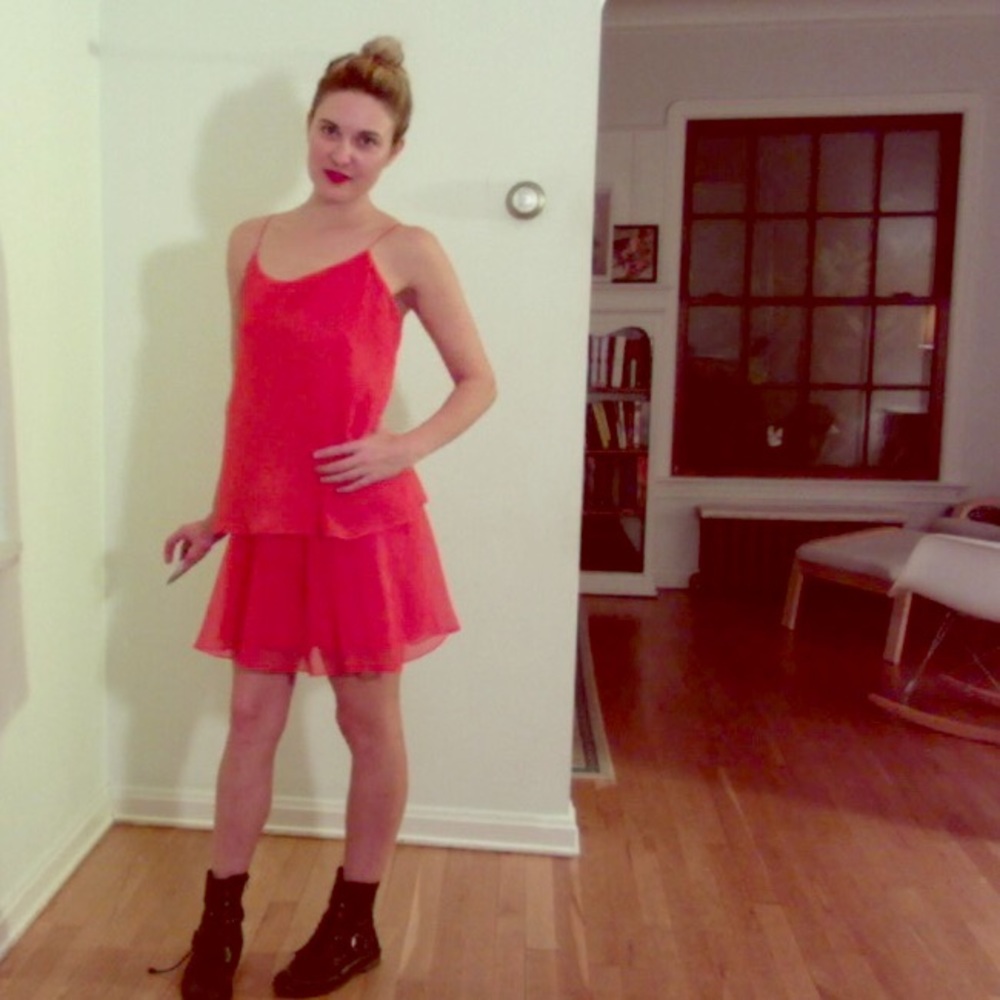 ASOS Tangerine Dress Size 6