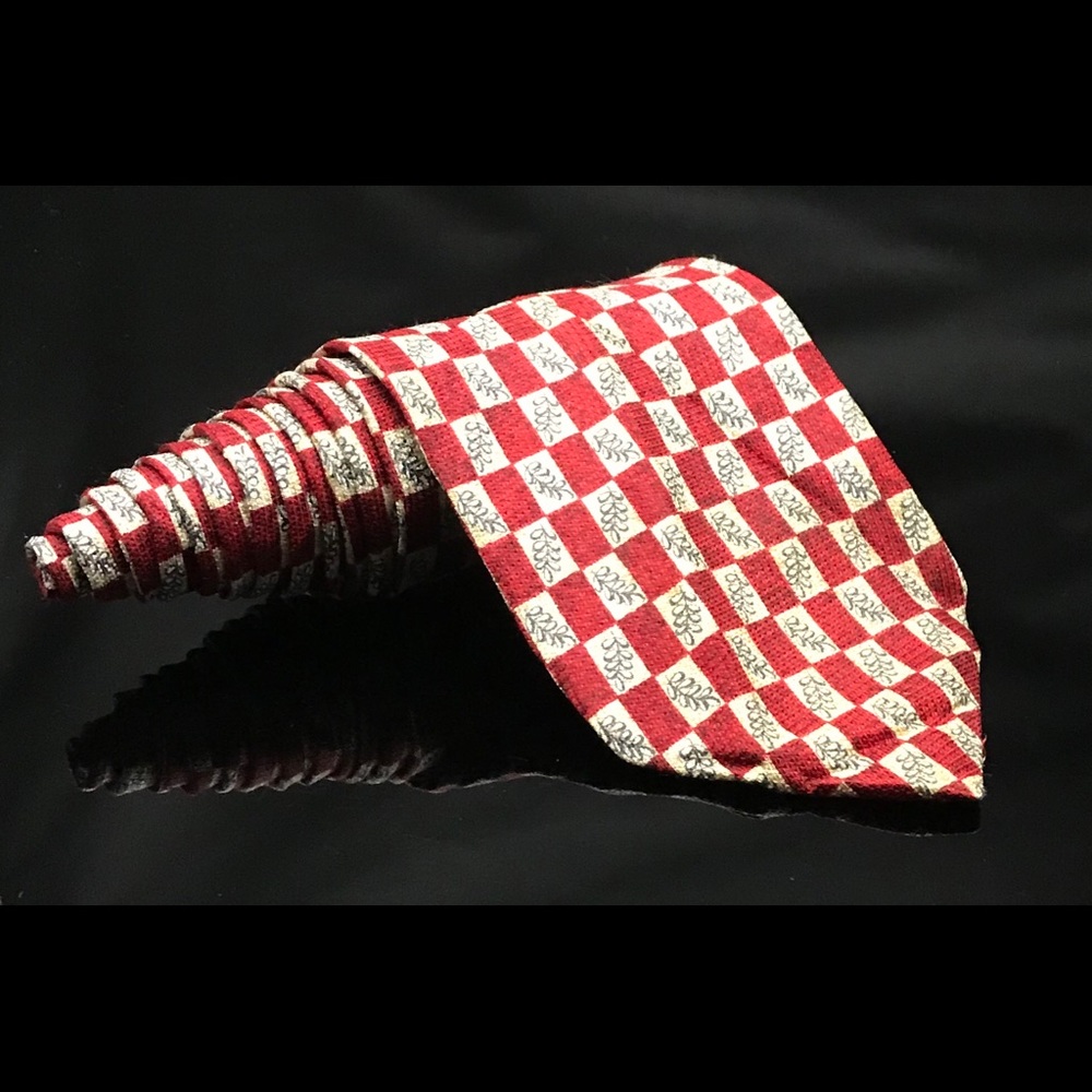 Structure Men's tie Patchwork in Fall / Autumn tie