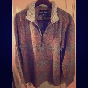 True Grit - Melange Blanket Pullover - Medium