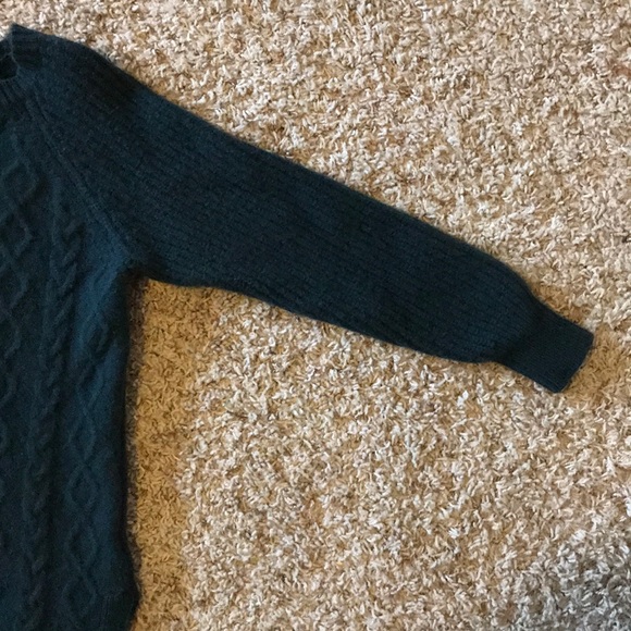 Madewell Cable Front Wool Pullover Sweater - Picture 5 of 6