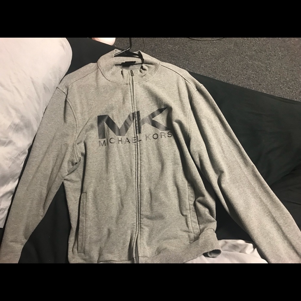 Micheal kors zip hoodie
