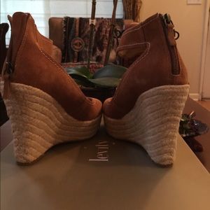 Levity Sibyl Suede Wedge