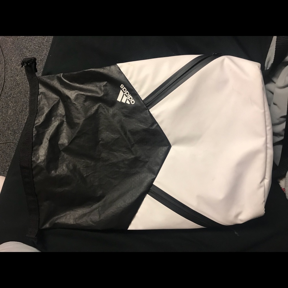 Fold over adidas backpack