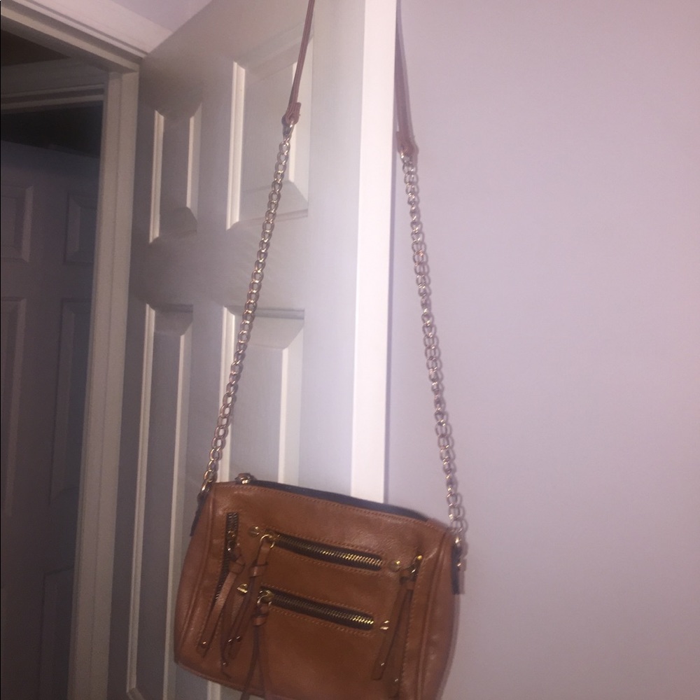 Brown crossbody bag