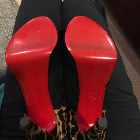 Christian Louboutin Paris leopard shoes - Picture 6 of 8