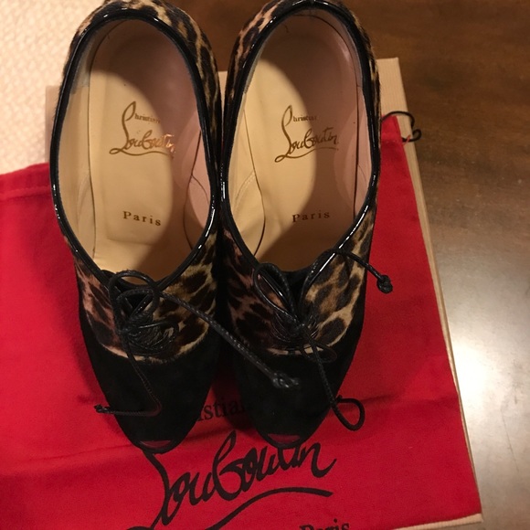 Christian Louboutin Paris leopard shoes - Picture 8 of 8