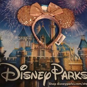 NTW Disney rose gold Minnie ears