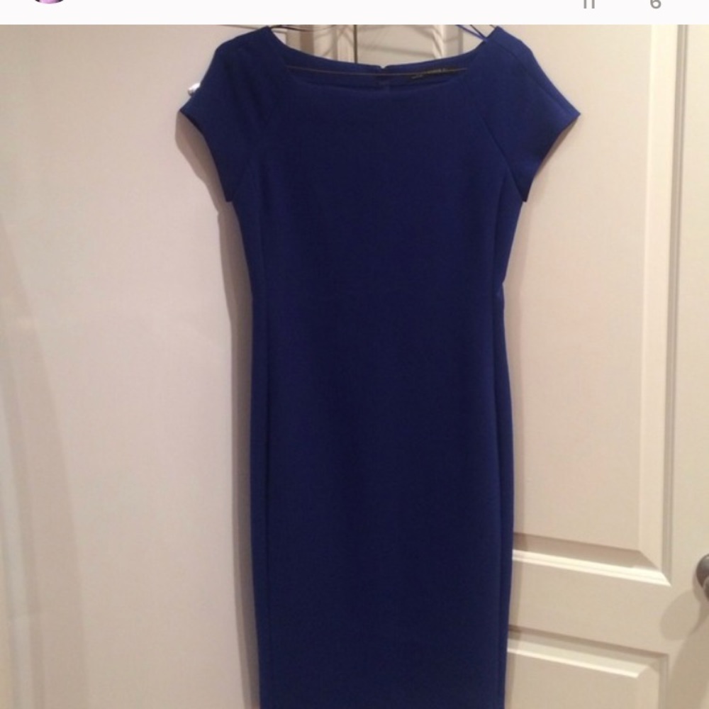 Royal blue MIDI Zara dress L