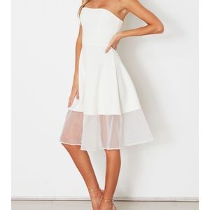 White Fox Boutique Slow Dance Midi Dress