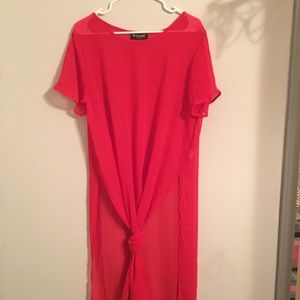Maxi shirt or cover-up
