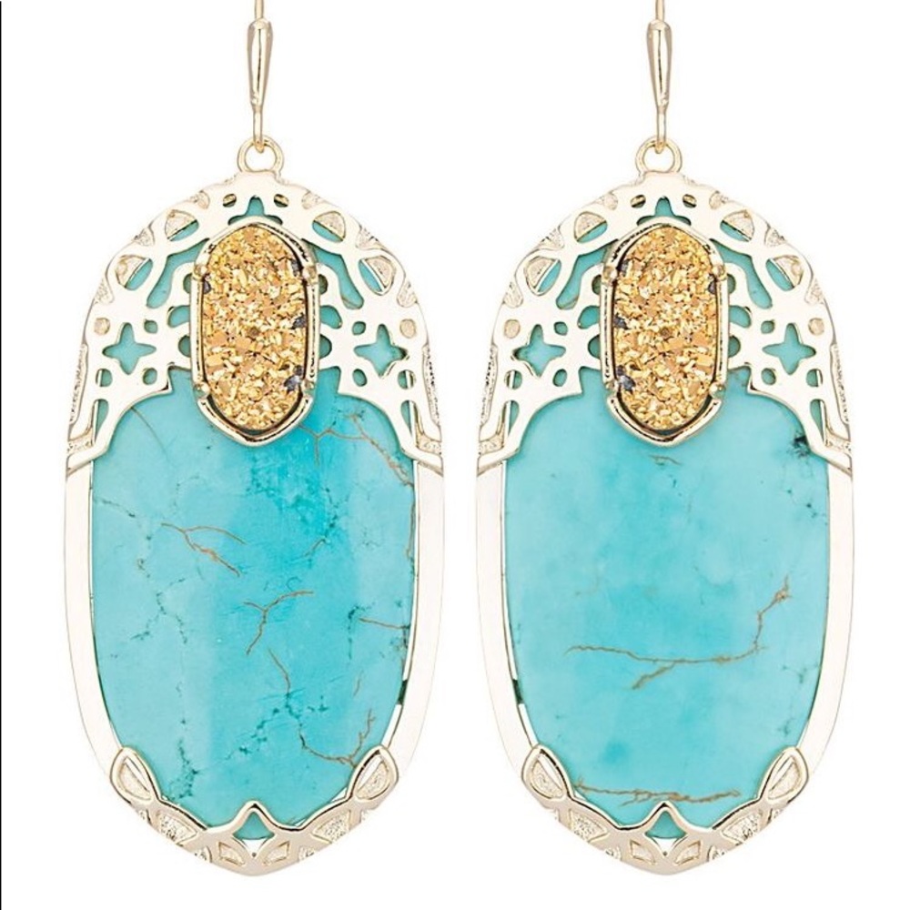 Kendra Scott Turquoise earrings