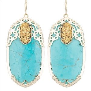 Kendra Scott Turquoise earrings