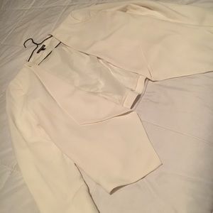 Cream cardigan/jacket