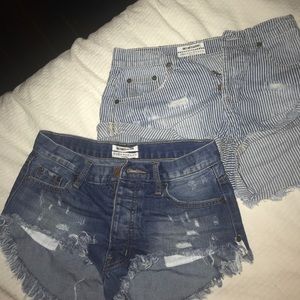 Two one teaspoon shorts